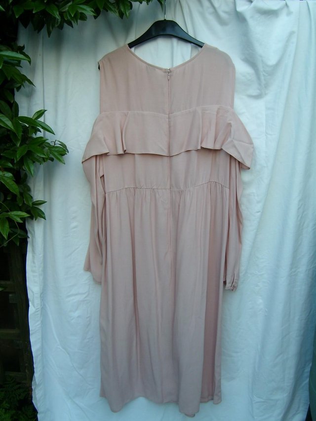 Image 3 of ASOS Pink Maxi Maternity Dress – Size 18 – NEW!