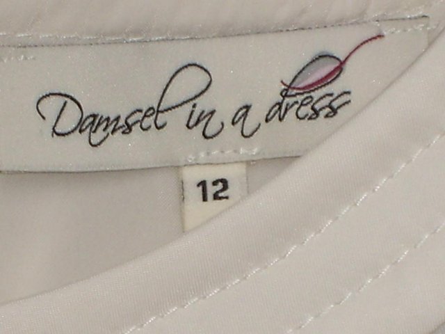 Image 3 of DAMSEL IN A DRESS Cream Blouse Top – Size 12