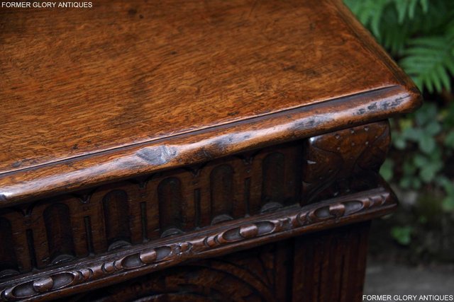 Image 69 of TITCHMARSH & GOODWIN OAK BLANKET TOY BOX DOWER CHEST COFFER
