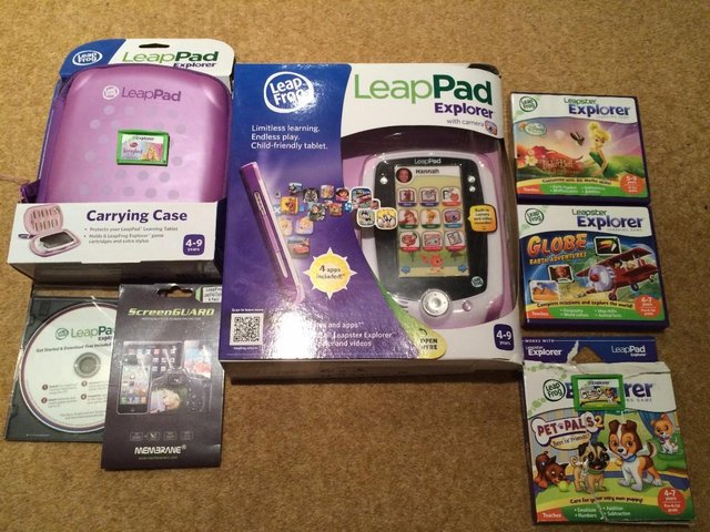 Preview of the first image of Leap Frog Leap Pad Explorer With Games.