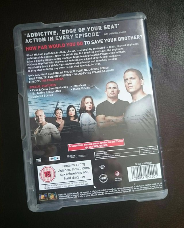 Image 2 of Prison Break – The Complete Series Seasons 1 – 4 Includes: T