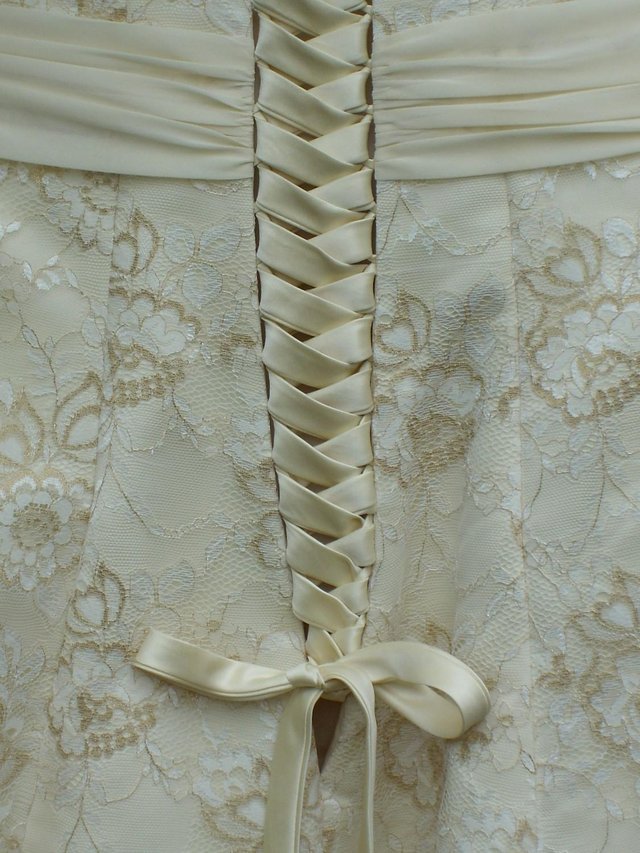 Image 3 of RAYLIA DESIGN Corset Back Midi Prom Dress–Size 12-NEW!