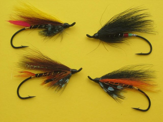 Preview of the first image of SALMON FLIES & TROUT FLIES HARDY BROS RODS REELS DAIWA RODS.
