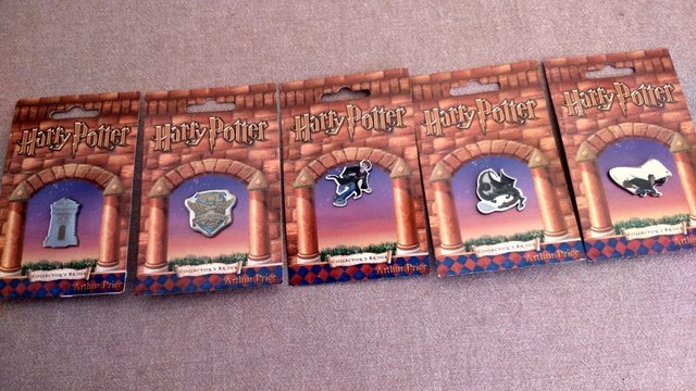 Image 2 of Full set of Harry Potter Pin Badges