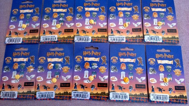 Image 3 of Full set of Harry Potter Pin Badges