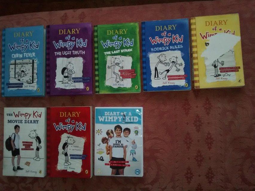 Preview of the first image of Diary of a wimpy kid collection books.