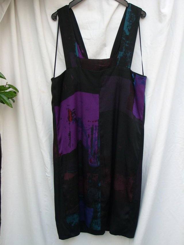 Image 2 of BANANA REPUBLIC Silk Jersey Top/Dress–Size 4 XS