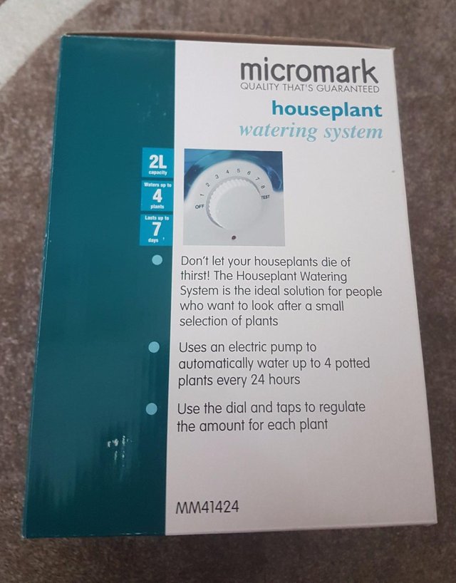 Image 3 of Micromark Houseplant Watering System - New And Boxed  BX3