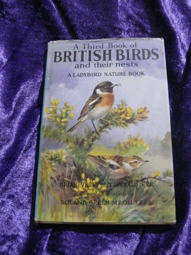 Preview of the first image of VINTAGE Ladybird of A 3rd book British Birds and their Nests.