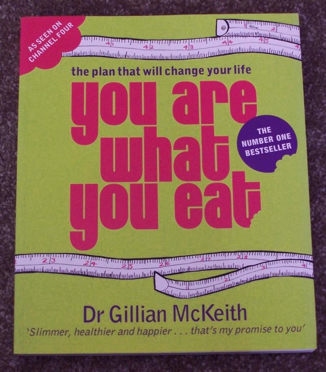 Preview of the first image of Dr Gillian Mckeith you are what you eat cookbook    BX37.