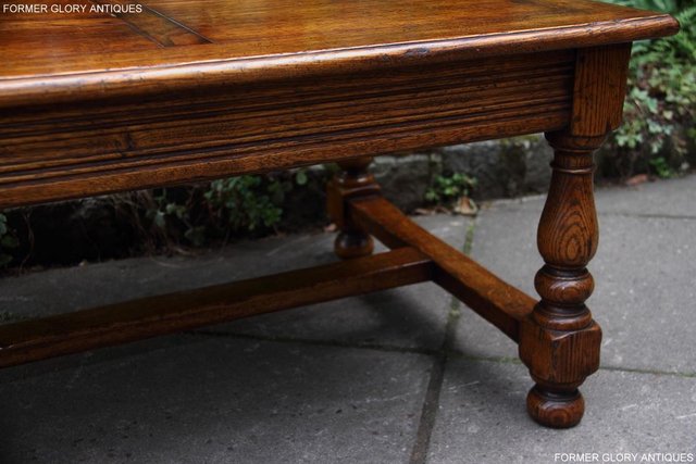 Image 39 of TITCHMARSH & GOODWIN STYLE OAK COFFEE TEA GAMES TABLE STAND