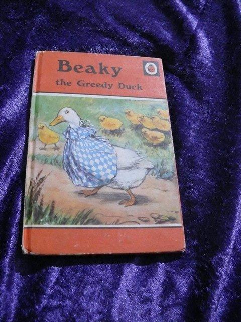 Preview of the first image of Vintage Beaky the Greedy Duck - Ladybird Book.