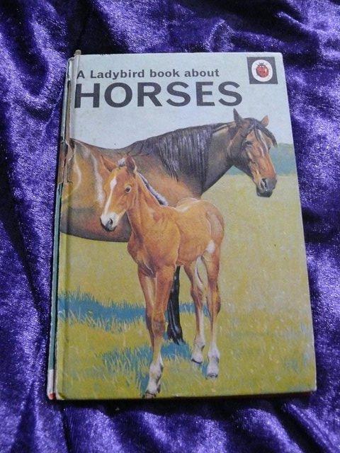 Preview of the first image of VINTAGE Ladybird Book about Horses.