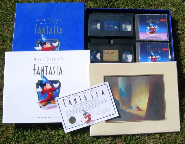 Preview of the first image of Walt Disney's -"Deluxe"- Collectors Edition FANTASIA.