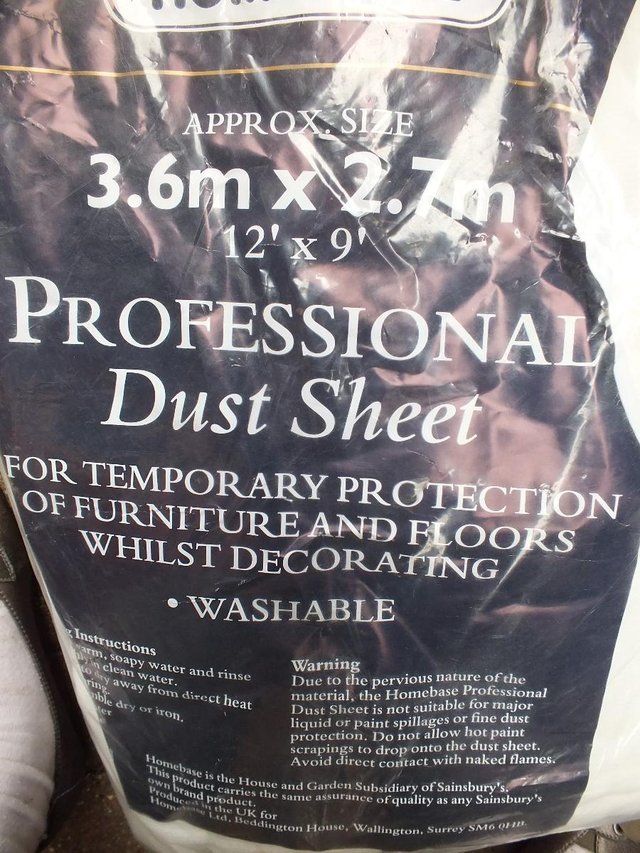 Preview of the first image of Decorators Dust Sheet.