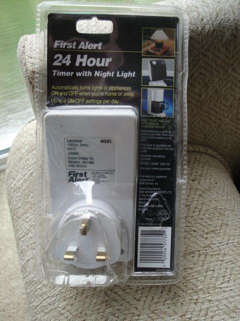 Image 3 of 24-hour Timer with Night Light - New