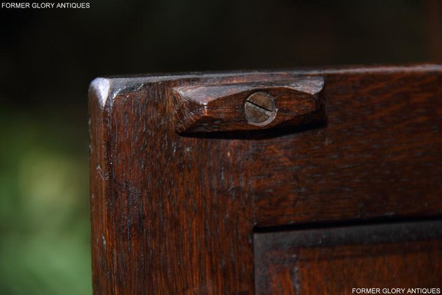 Image 17 of TITCHMARSH & GOODWIN SOLID OAK CABINET CUPBOARD HALL TABLE