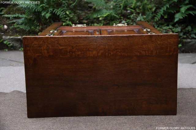 Image 18 of TITCHMARSH & GOODWIN SOLID OAK CABINET CUPBOARD HALL TABLE