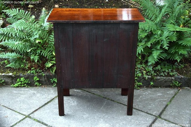 Image 73 of TITCHMARSH & GOODWIN SOLID OAK CABINET CUPBOARD HALL TABLE