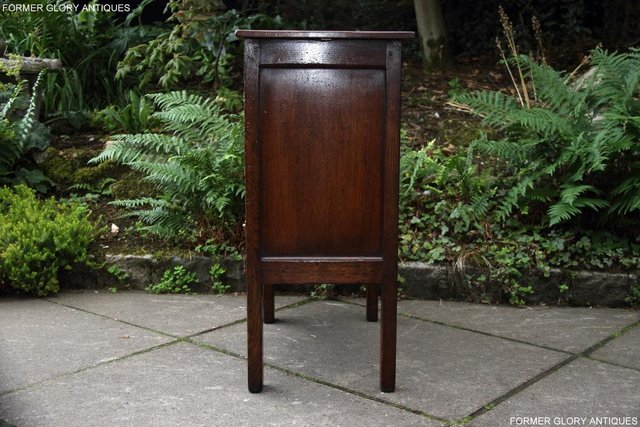 Image 77 of TITCHMARSH & GOODWIN SOLID OAK CABINET CUPBOARD HALL TABLE