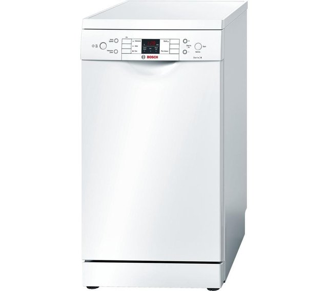 Image 2 of BOSCH SERIE 6 WHITE 10 PLACE SLIMLINE DISHWASHER-A+-NEW-FAB