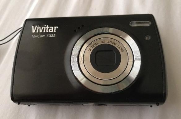 Preview of the first image of Vivitar Vivicam F332 14MP Digital Camera - Black.