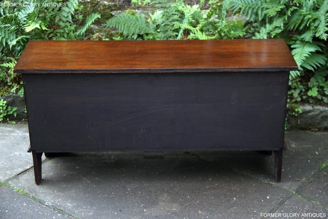 Image 26 of A TITCHMARSH & GOODWIN OAK BLANKET TOY LOG BOX CHEST COFFER