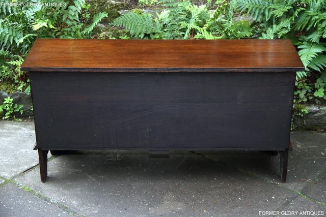 Image 57 of A TITCHMARSH & GOODWIN OAK BLANKET TOY LOG BOX CHEST COFFER