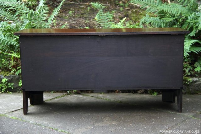 Image 70 of A TITCHMARSH & GOODWIN OAK BLANKET TOY LOG BOX CHEST COFFER