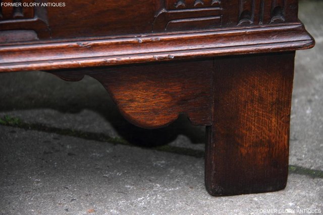 Image 78 of A TITCHMARSH & GOODWIN OAK BLANKET TOY LOG BOX CHEST COFFER