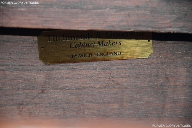 Image 82 of A TITCHMARSH & GOODWIN OAK BLANKET TOY LOG BOX CHEST COFFER