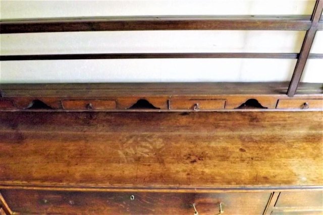 Image 5 of Antique dresser wih spice rack made in oak