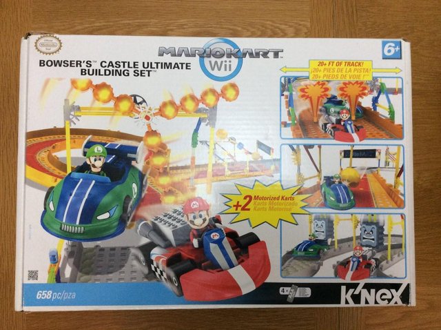 Preview of the first image of K'NEX MarioKart Wii Bowsers Castle Ultimate Building Set.