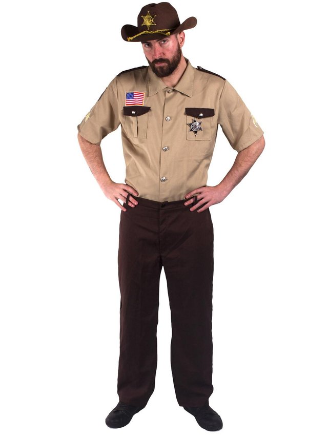 Preview of the first image of Adult US Sheriff outfit (large) (Incl P&P).