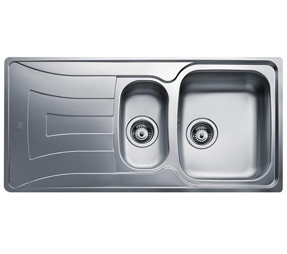 Preview of the first image of TEKO UNIVERSO 1.5B-1D S/S INSET SINK-75 YEARS WARRANTY-NEW-.