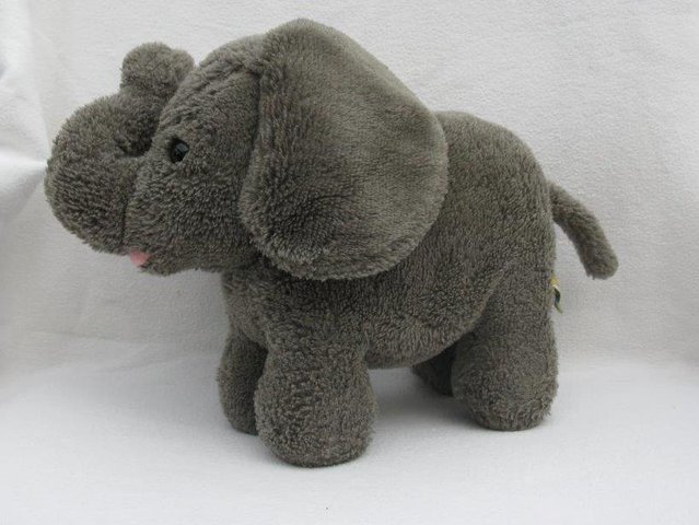 Image 2 of Grey Elephant - Soft Toy