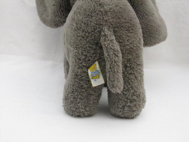 Image 3 of Grey Elephant - Soft Toy