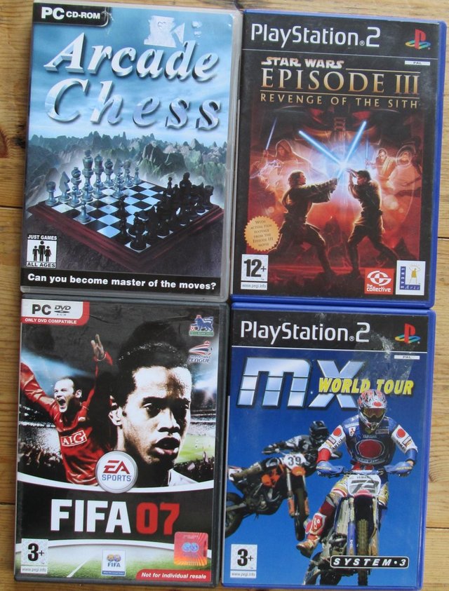 Preview of the first image of PS2 / PC games bundle (Inc P&P).