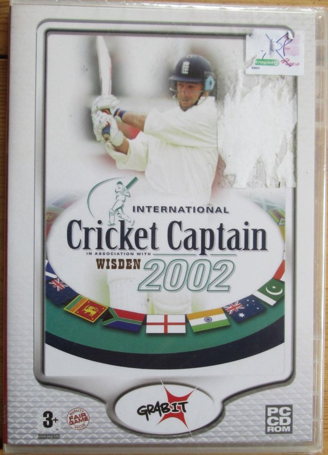 Preview of the first image of Cricket Captain 2002 - (Incl P&P).