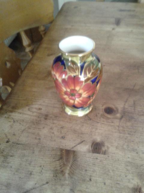 Image 2 of old courtware vase