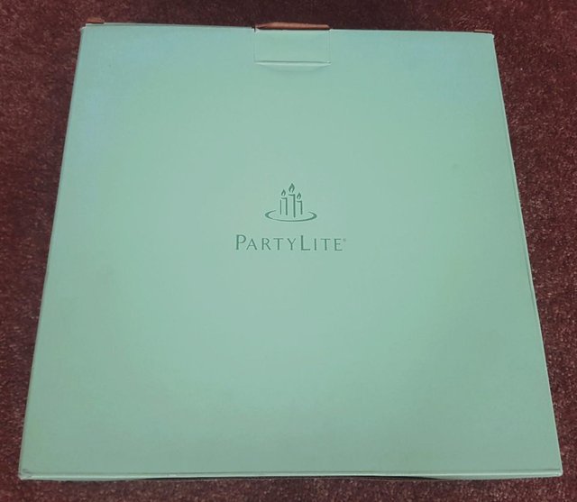 Preview of the first image of Brand New Partylite Verde Square Bamboo Tray (Boxed).