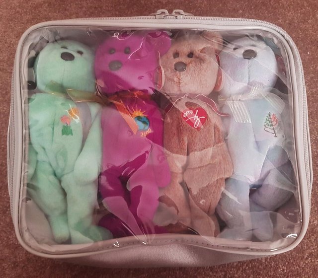 Image 2 of 4 Collectable Beanie Babies And Official Club Carry case