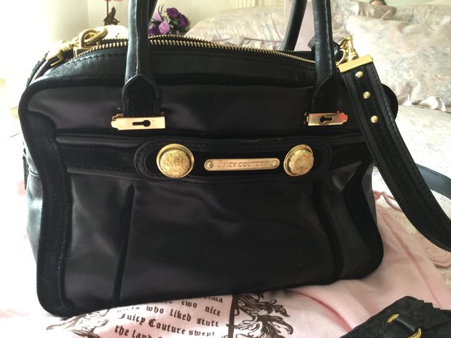 Image 2 of Juicy Couture Handbag & Purse ,Black Soft Leather BN