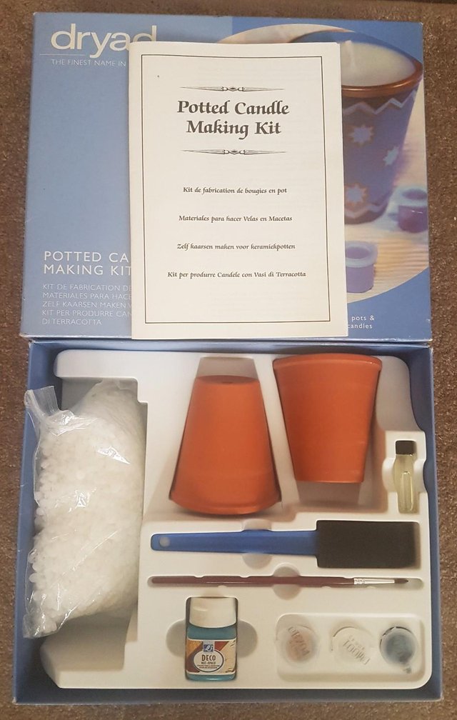 Image 2 of Brand New Dryad Potted Candle Making Kit