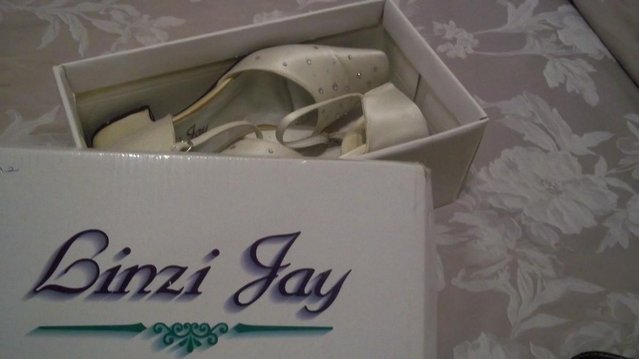 Image 2 of Wedding/Communion Shoes - Linzi Jay Low heeled