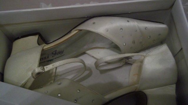 Image 3 of Wedding/Communion Shoes - Linzi Jay Low heeled