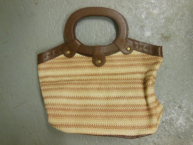 Preview of the first image of Brown ladies handbag - price reduced.