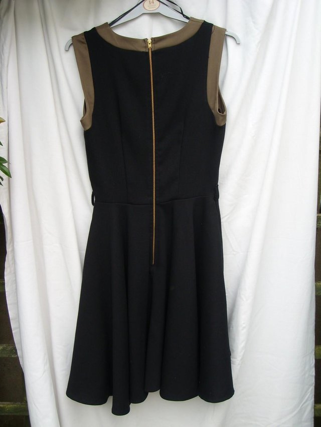 Image 2 of CLOSET Black Day Dress – Size 10 – NEW WITH TAGS
