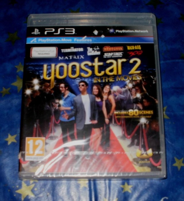 Preview of the first image of YooStar 2: In The Movies - PS3 Game - Brand New & Sealed  un.