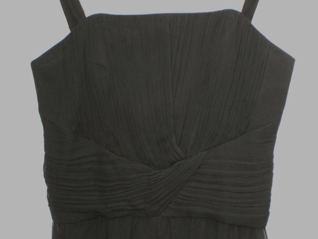 Image 2 of L K BENNETT Black Silk Dress – Size 8